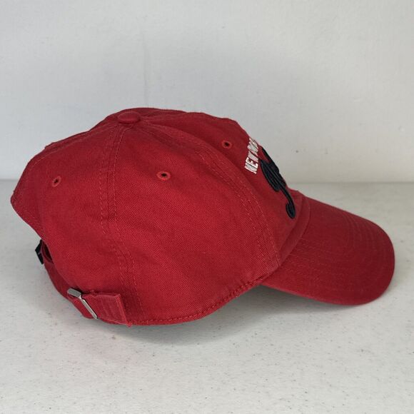 Rare 47 Brand New England Patriots Embroidered NFL Red Adjustable Hat - Picture 3 of 12